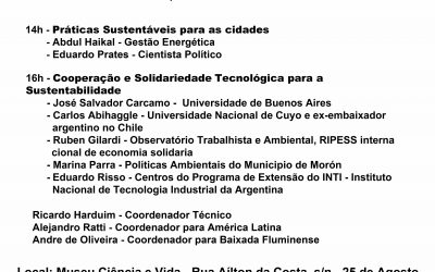 Museu Ciência e Vida  abre o auditório para debates sobre sustentabilidade