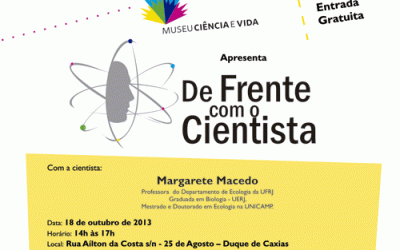 “De Frente com o Cientista”, no Museu Ciência e Vida