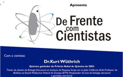 Venha para um bate papo com o Prêmio Nobel da Química! – Aberta ao público.