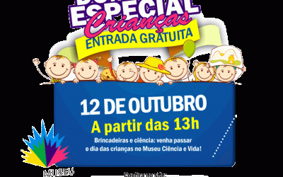 Museu Ciência e Vida tem programação especial para o Dia das Crianças