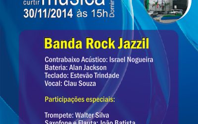 Rock Jazzil mostra mistura de ritmos no Música no Museu