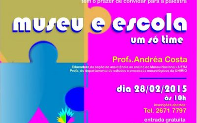 Museu e escola: um só time