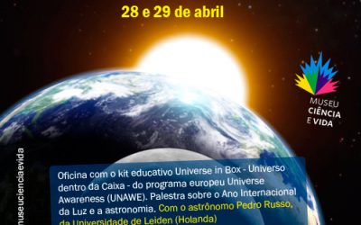 Minicurso aborda ensino de astronomia no Museu Ciência e Vida