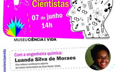 De Frente com Cientistas com a engenheira química Luanda Silva de Moraes