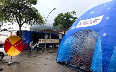 Caravana da Ciência estaciona em Nova Friburgo