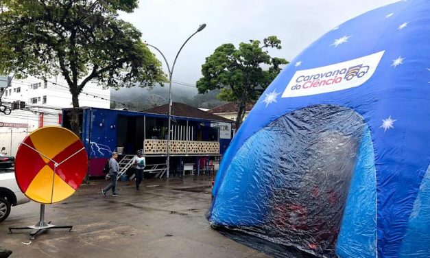 Caravana da Ciência estaciona em Nova Friburgo