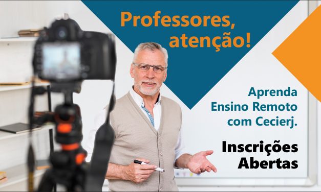 Cecierj lança cursos gratuitos para professores da Educação Superior