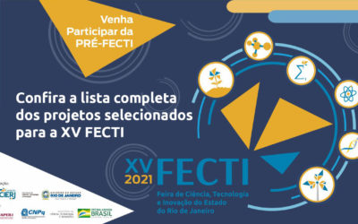 Confira a lista de selecionados para a XV FECTI