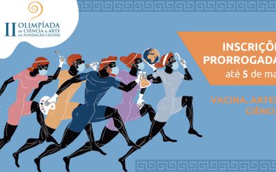 Prorrogadas as inscrições para a II Olimpíada de Ciência & Arte