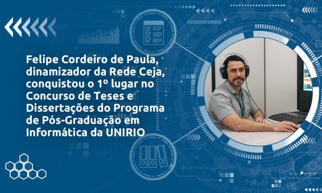 Tese de doutorado do dinamizador da Rede Ceja ficou em 1º lugar em concurso da UNIRIO
