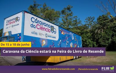 Caravana da Ciência participa da Feira do Livro de Resende