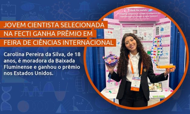 Jovem cientista da Baixada Fluminense ganha prêmio em feira de ciências do Estados Unidos
