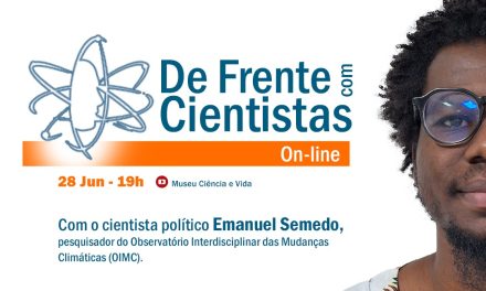 De Frente com Cientistas com o cientista político Emanuel Semedo
