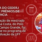 Telma Costa, tutora do Cederj, conquista Prêmios de Excelência da UFF por sua tese de mestrado