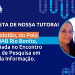 Tutora Carina Volotão recebe prêmio na área de ciência da informação