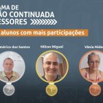 Conheça os medalhistas do Programa de Formação Continuada de Professores