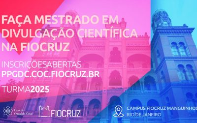 Programas de Pós-Graduação da Casa de Oswaldo Cruz estão com inscrições abertas
