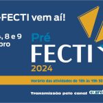 Pré-FECTI 2024 comemora o centenário do físico Cesar Lattes, nos dias 2, 4, 8 e 9 de outubro, com transmissão pelo canal Eureka!