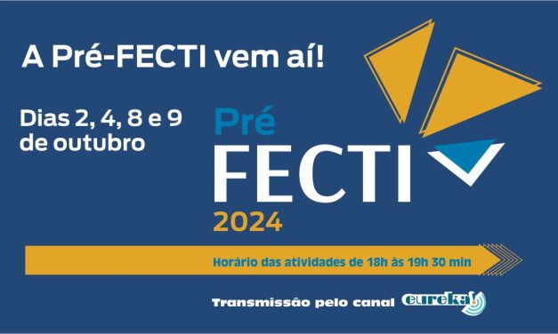 Pré-FECTI 2024 comemora o centenário do físico Cesar Lattes, nos dias 2, 4, 8 e 9 de outubro, com transmissão pelo canal Eureka!