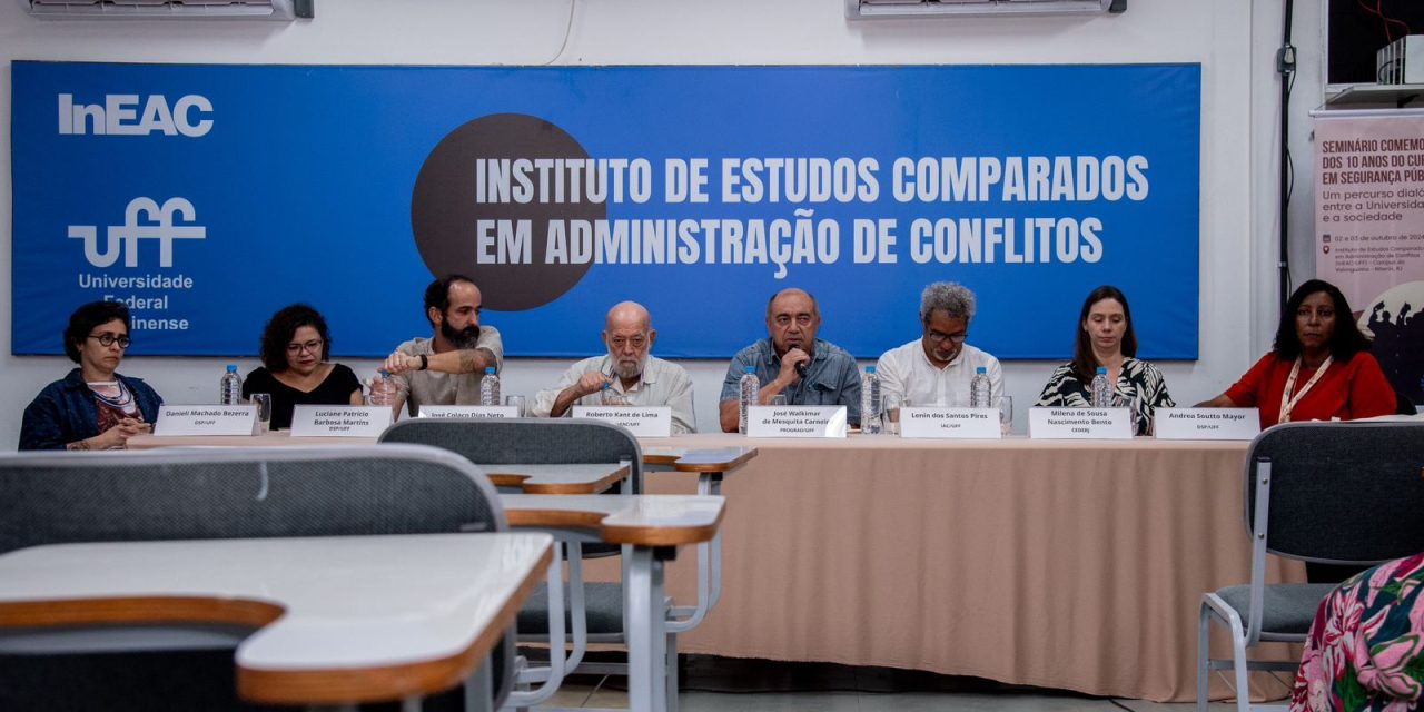 Seminário comemorativo dos 10 anos do curso Tecnólogo em Segurança Pública UFF/CEDERJ