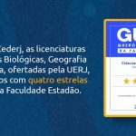 Cursos do Cederj são avaliados com quatro estrelas pelo Guia da Faculdade Estadão