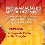 Cineclube CECIERJ: programação de dezembro tem clássicos natalinos e animações para todas as idades 