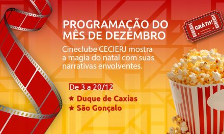 Cineclube CECIERJ: programação de dezembro tem clássicos natalinos e animações para todas as idades 