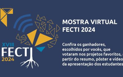 Resultado votação popular nos projetos favoritos da Mostra Virtual FECTI 2024