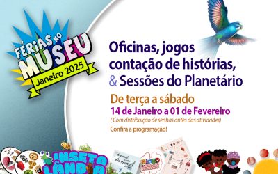 MUSEU CIÊNCIA E VIDA, EM DUQUE DE CAXIAS, OFERECE PROGRAMAÇÃO GRATUITA PARA AS FÉRIAS DE JANEIRO