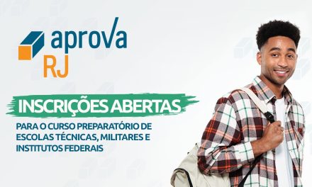 AprovaRJ, preparatório voltado para provas de escolas militares, técnicas e institutos federais, está com inscrições abertas