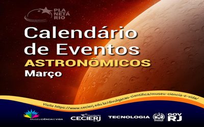 Confira o calendário astronômico de março