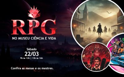 Sábado (22) é dia de RPG e jogos de tabuleiro no Museu Ciência e Vida