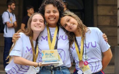 Projetos de alunos premiados na FECTI 2025 são apresentados na 78ª Reunião Anual da SBPC