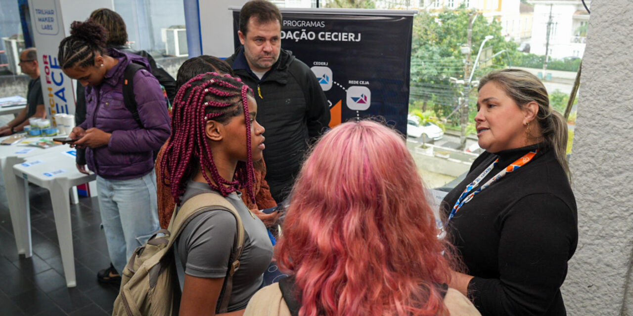 Fundação Cecierj participa de evento em comemoração ao Dia do Estudante, em Petrópolis