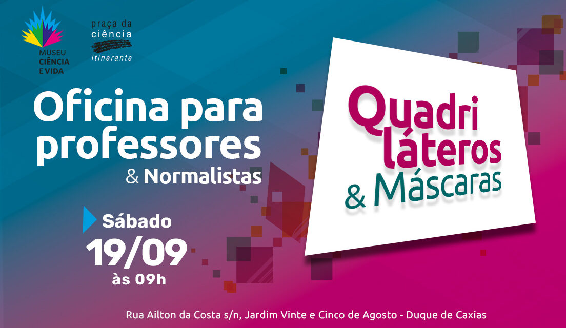 Museu Ciência e Vida promove oficina gratuita que une Geometria e arte no próximo sábado