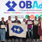 Fundação Cecierj tem alunos premiados na Olimpíada Brasileira de Administração durante o ENCAD 2026