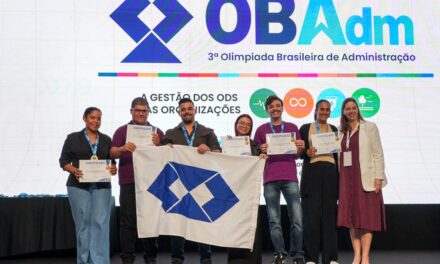 Fundação Cecierj tem alunos premiados na Olimpíada Brasileira de Administração durante o ENCAD 2026