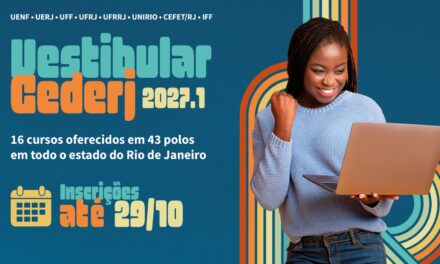 Fundação Cecierj abre inscrições para o Vestibular Cederj 2027/1 com 7.165 vagas em cursos superiores gratuitos